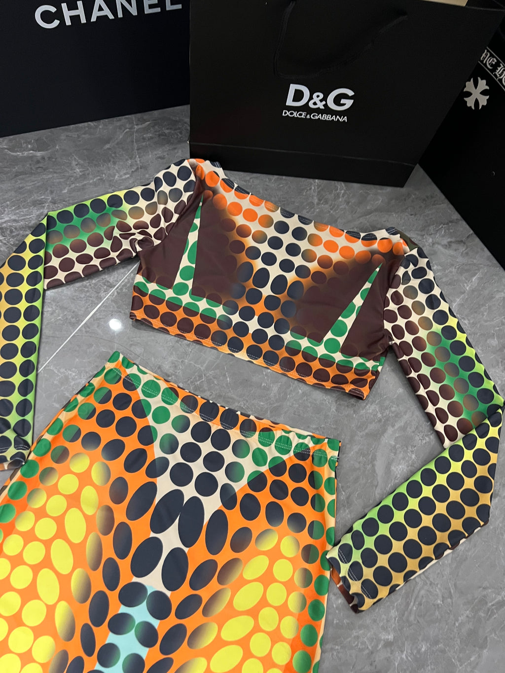 Jean Paul Gaultier Printed Dots Set