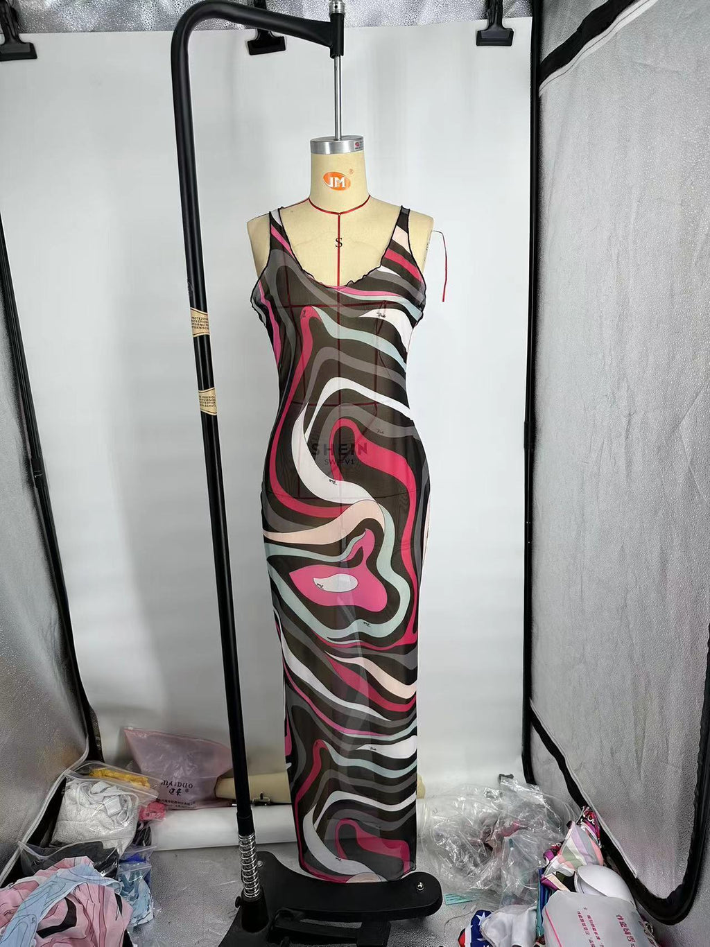 Pucci Marmo Tulle Dress