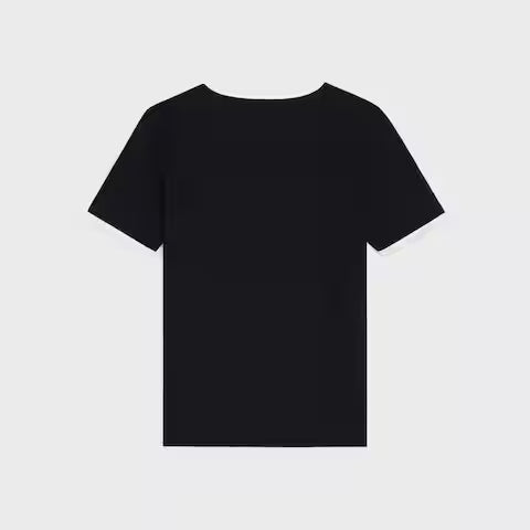 Celine paris t-shirt in cotton jersey