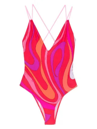 PUCCI Marmo printed One-piece swimsuit