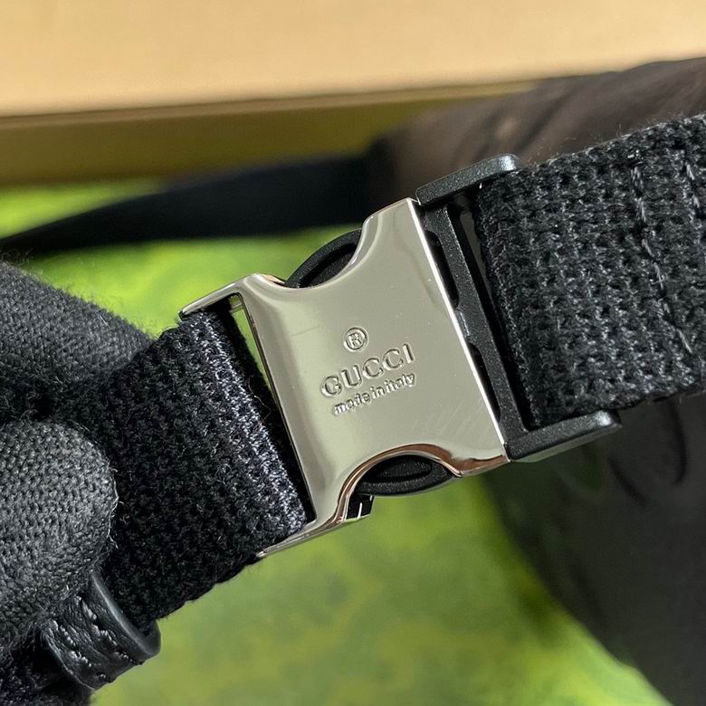 Gucci Jumbo GG Small Belt Black Bag