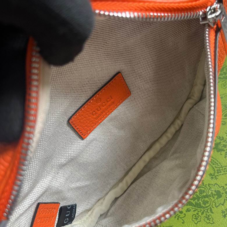 Gucci Jumbo GG Small Belt Orange Bag