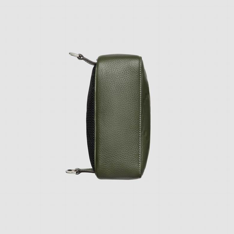Gucci Jumbo Gg Crossbody Bag Gg Leather - Green