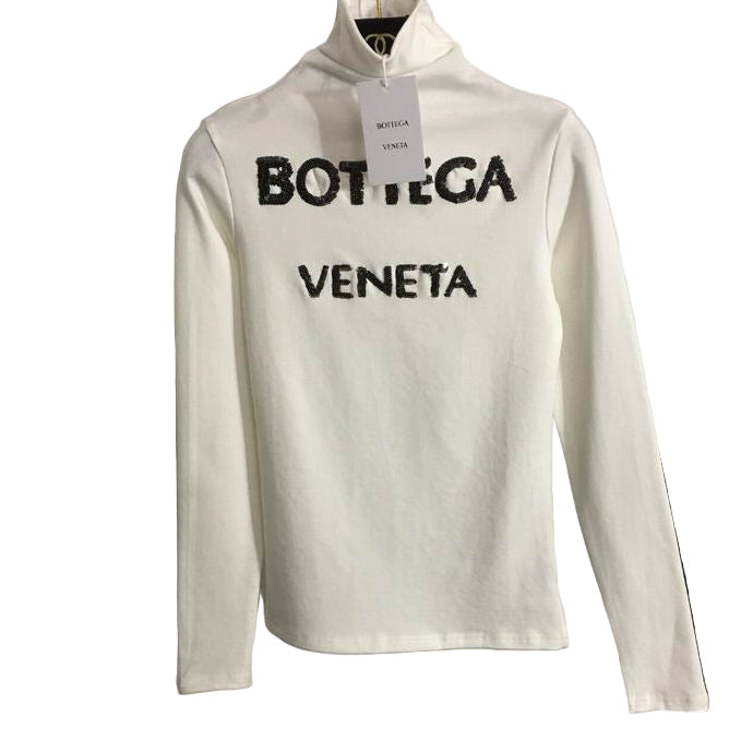 Bottega Veneta White turtleneck