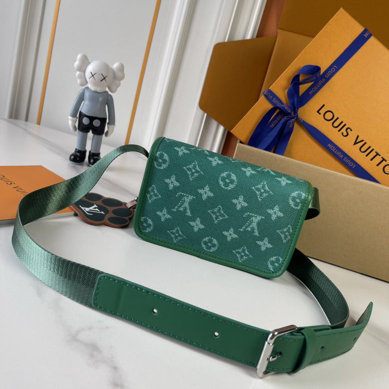 Louis Vuitton Bosphore Wearable Wallet Green