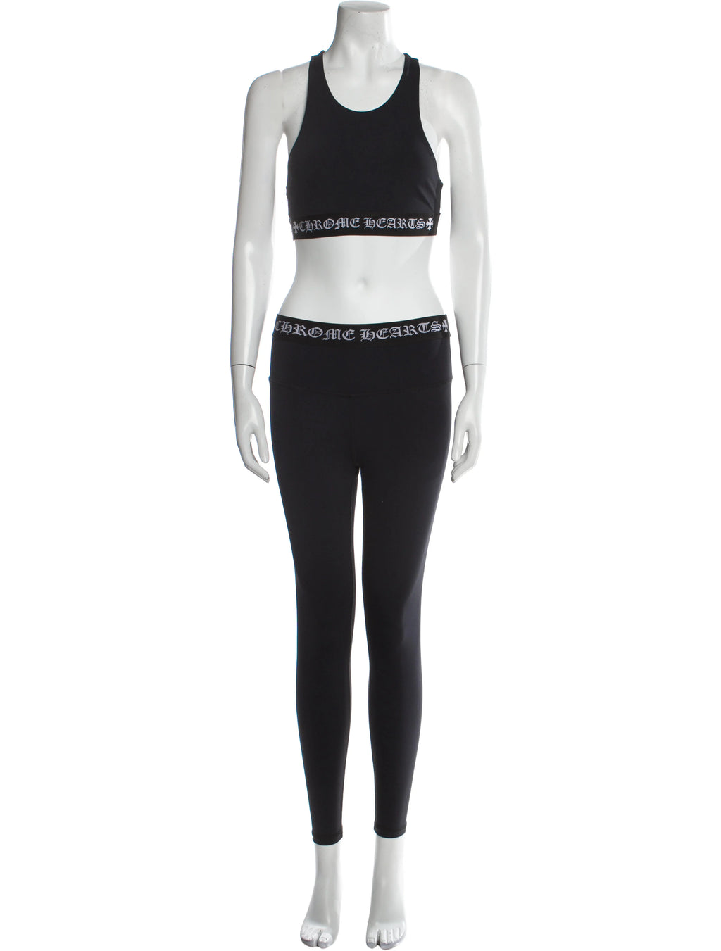 Chrome Heart Sports Bra/Legginge Set