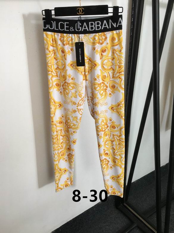 Dolce & Gabbana print leggings set
