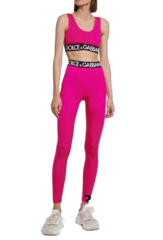 Dolce & Gabbana print leggings set