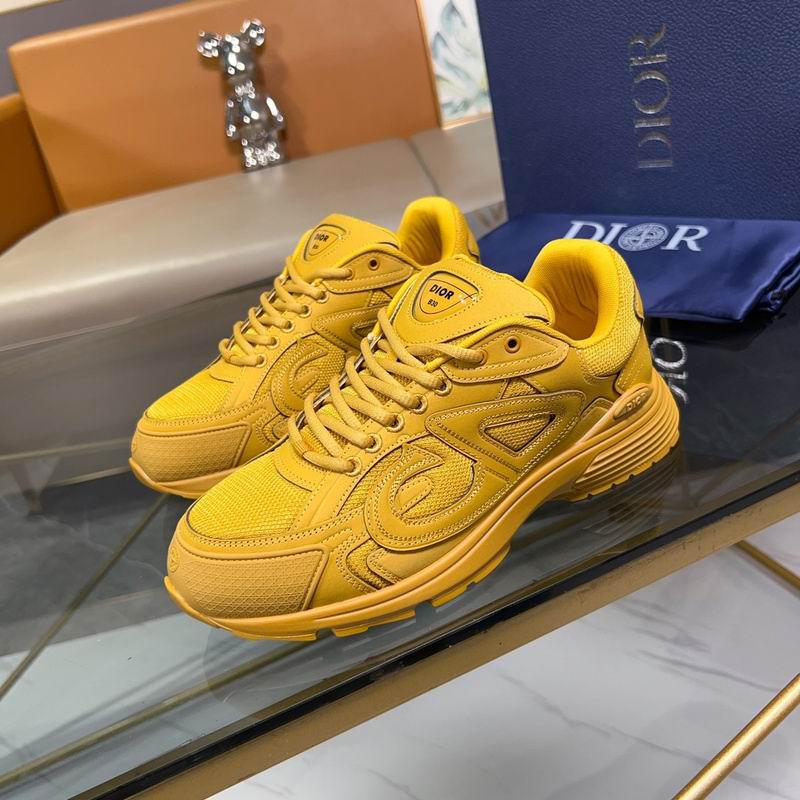 Dior x Stone Island Yellow Sneaker