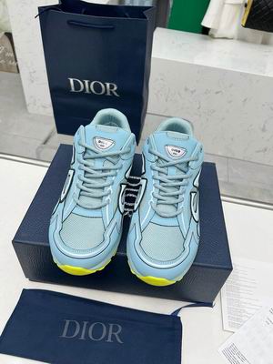 Dior x Stone Island  Blue Neon Yellow Sneaker