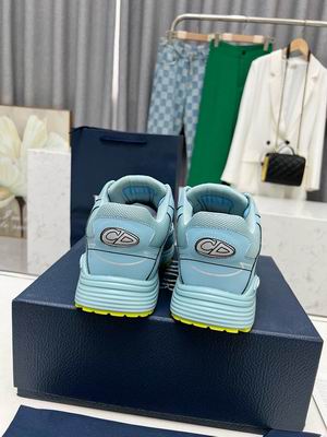 Dior x Stone Island  Blue Neon Yellow Sneaker