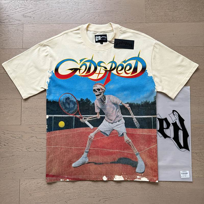 Godspeed Top Spin Tee 'Bone  T-shirt