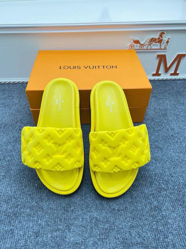 Louis Vuitton LV Monogram Slides