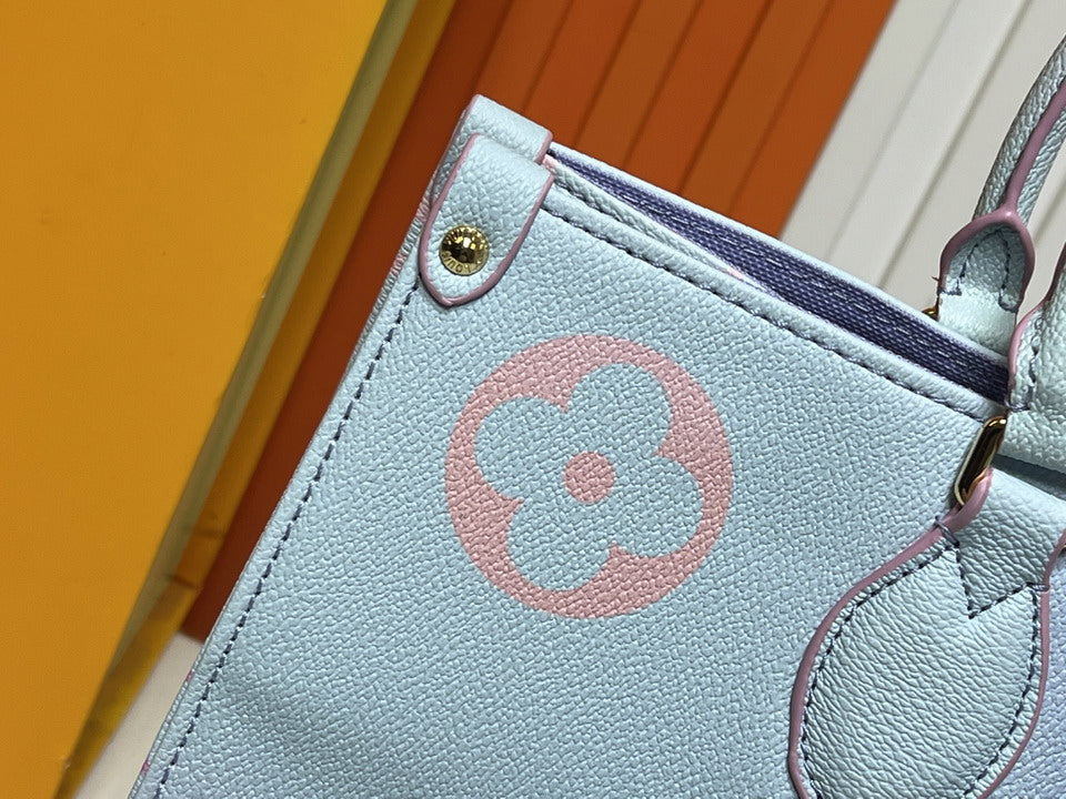 Louis Vuitton OnTheGo Tote PM Sunrise Pastel Canvas Bag