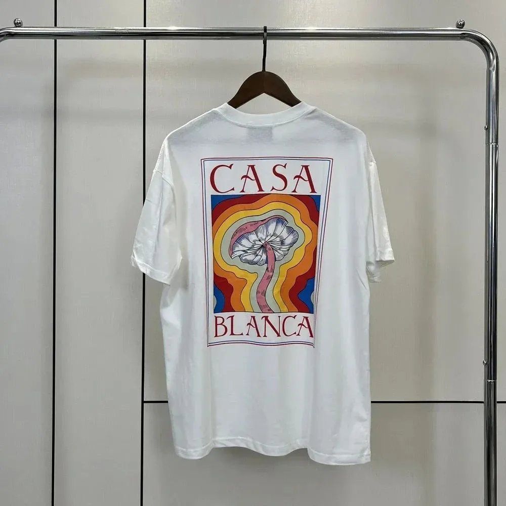 CASABLANCA White ‘MIND VIBRATIONS’ T-Shirt