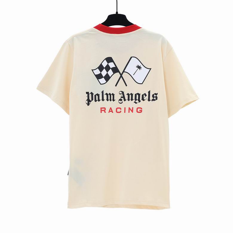 Palm Angels Racing monogram-print T-shirt