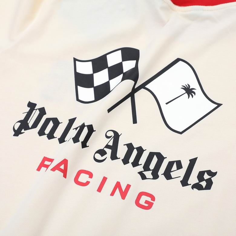 Palm Angels Racing monogram-print T-shirt