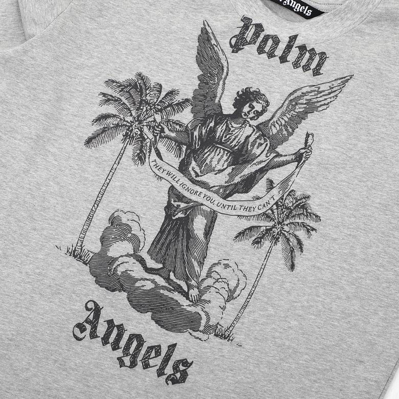 Palm Angels University logo-print T-shirt