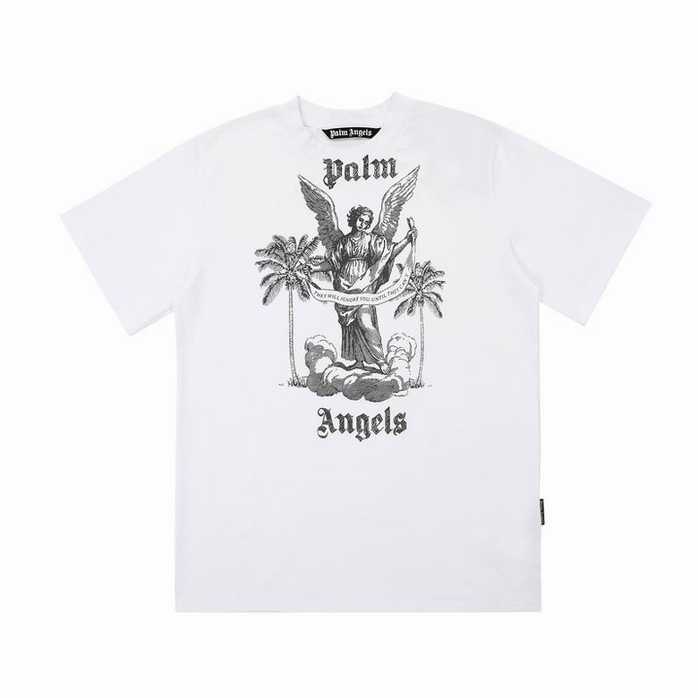 Palm Angels University logo-print T-shirt