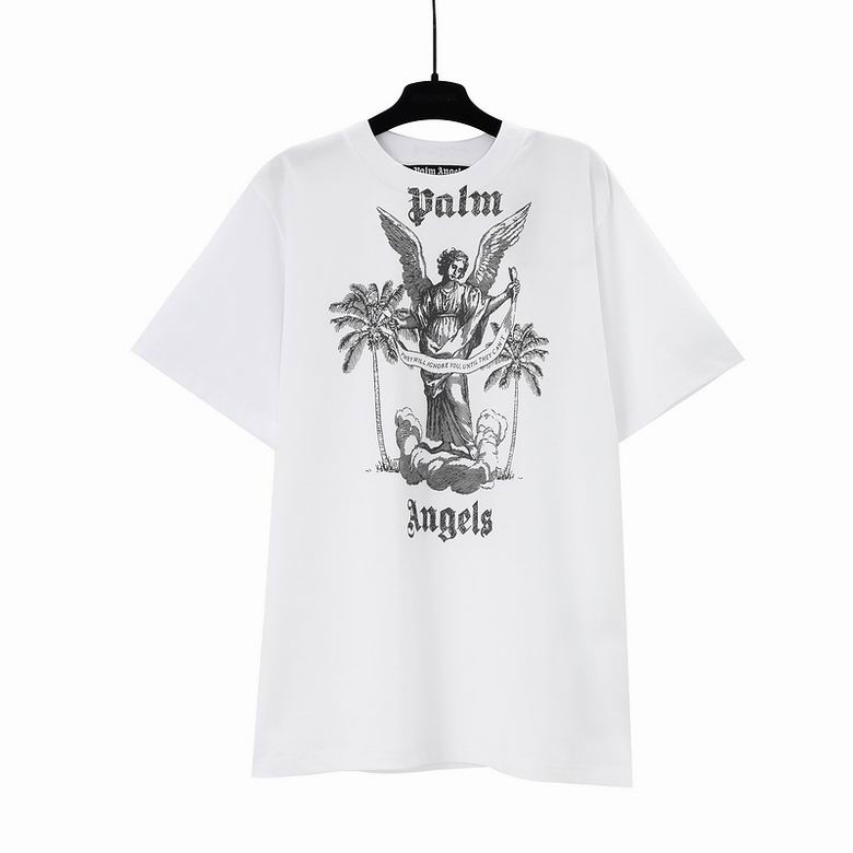 Palm Angels University logo-print T-shirt