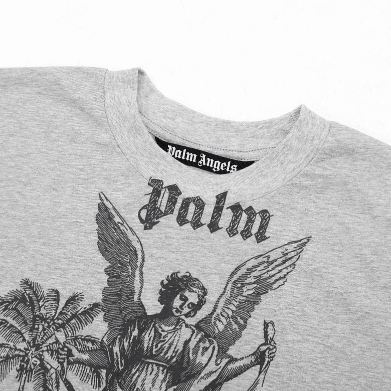 Palm Angels University logo-print T-shirt