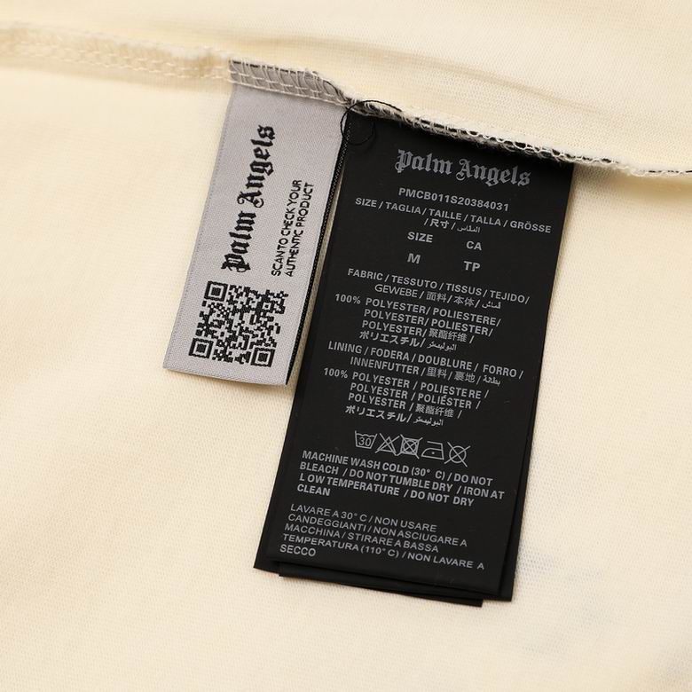 Palm Angels logo-print cotton T-shirt