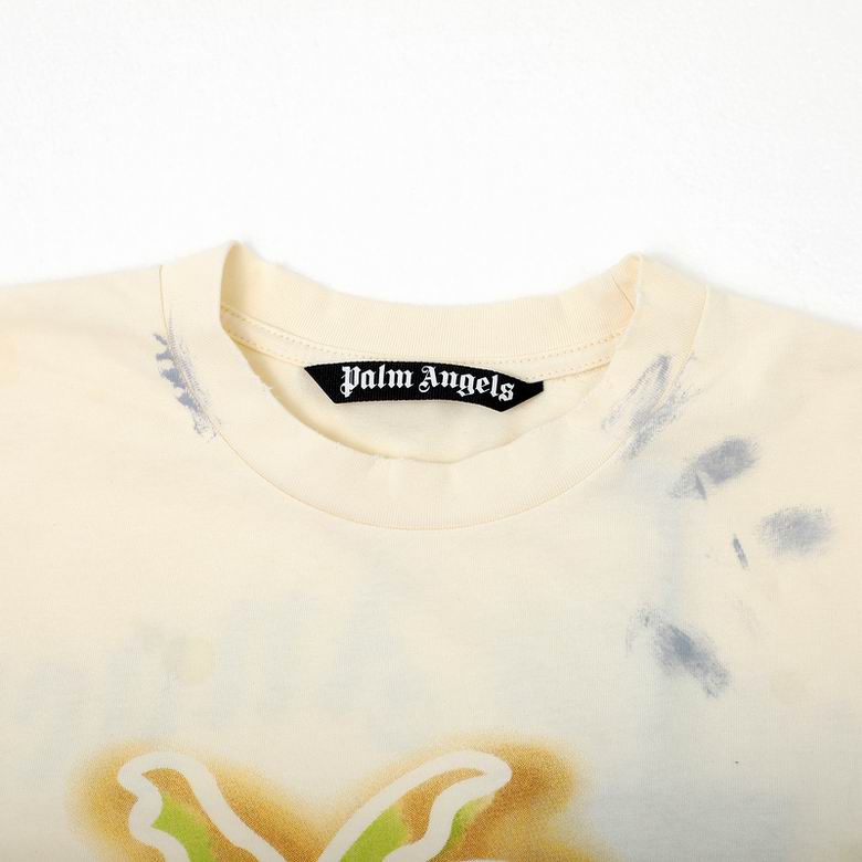 Palm Angels logo-print cotton T-shirt