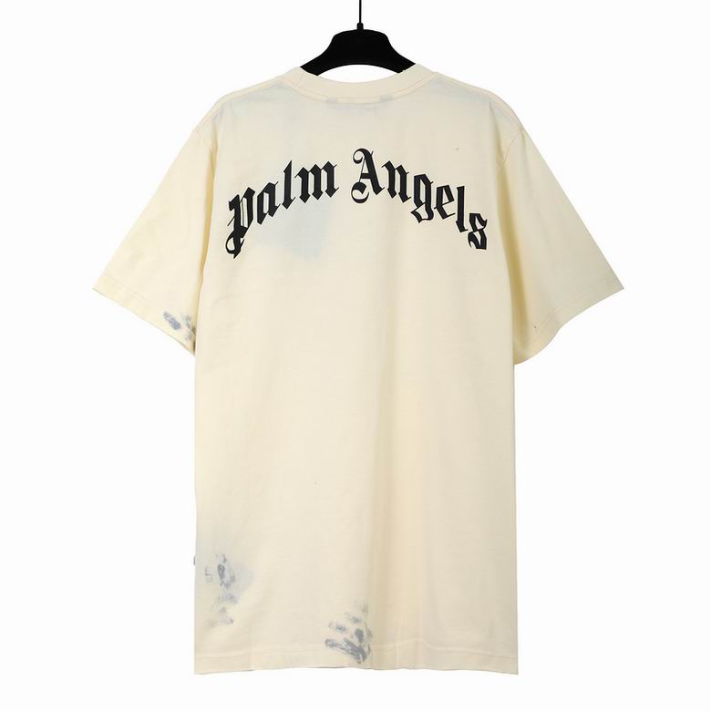 Palm Angels logo-print cotton T-shirt