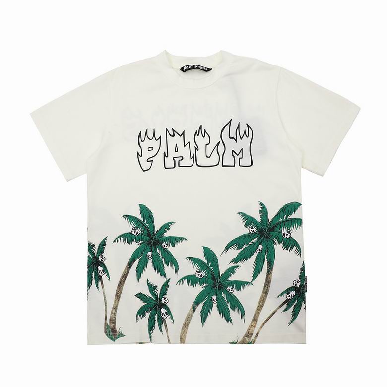 Palm Angels palm-print cotton T-shirt