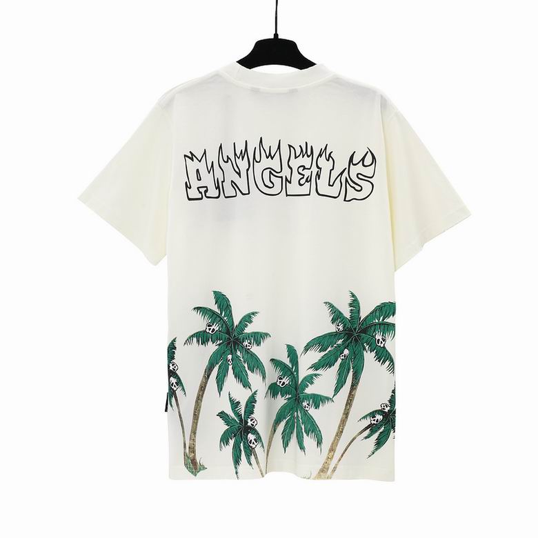 Palm Angels palm-print cotton T-shirt