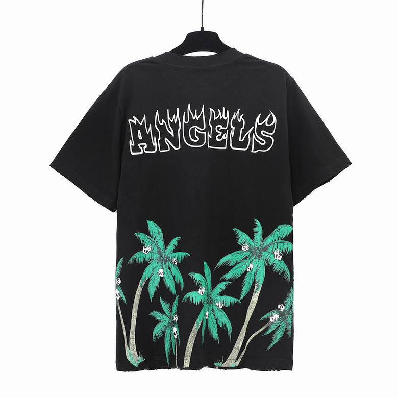 Palm Angels palm-print cotton T-shirt