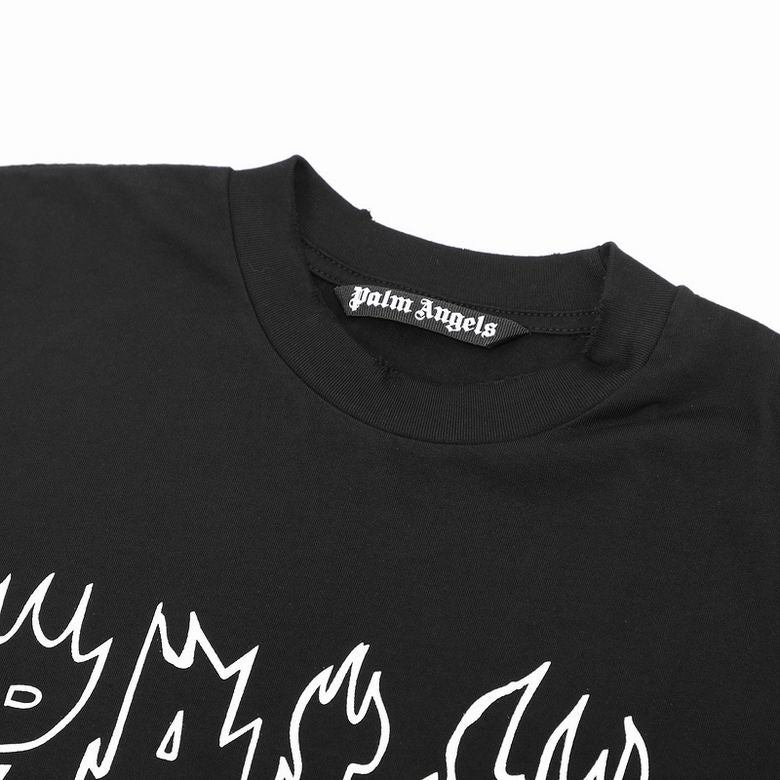 Palm Angels palm-print cotton T-shirt