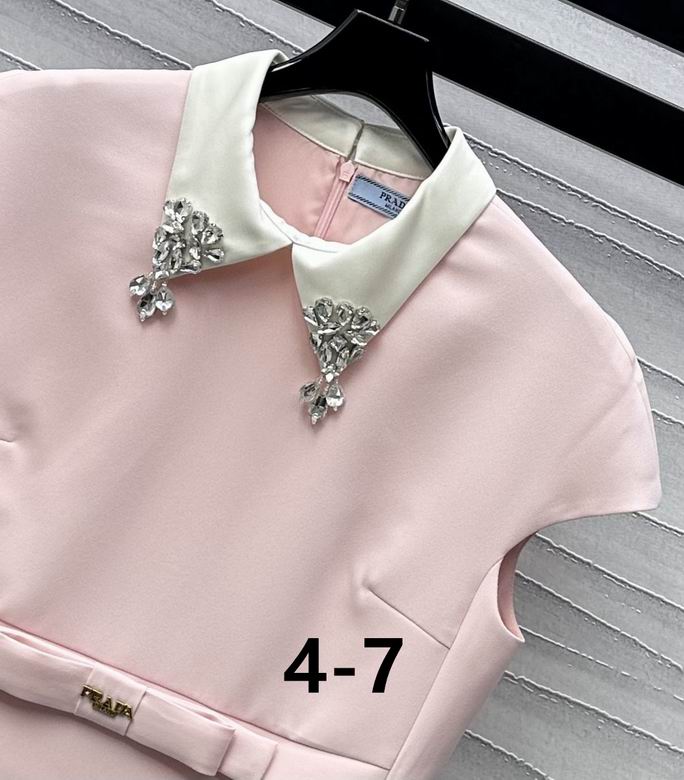 Prada Black Mini Dress with Peter Pan Collar