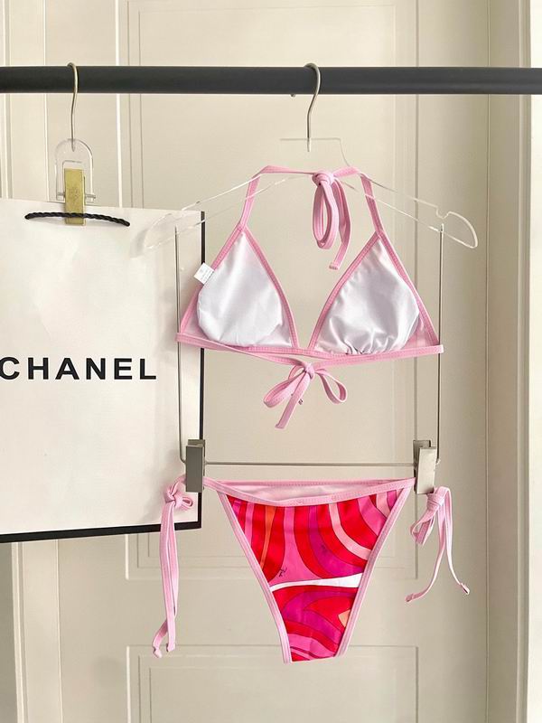 PUCCI Marmo printed two-piece swimsuit