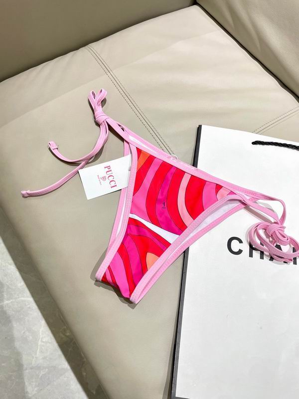 PUCCI Marmo printed two-piece swimsuit