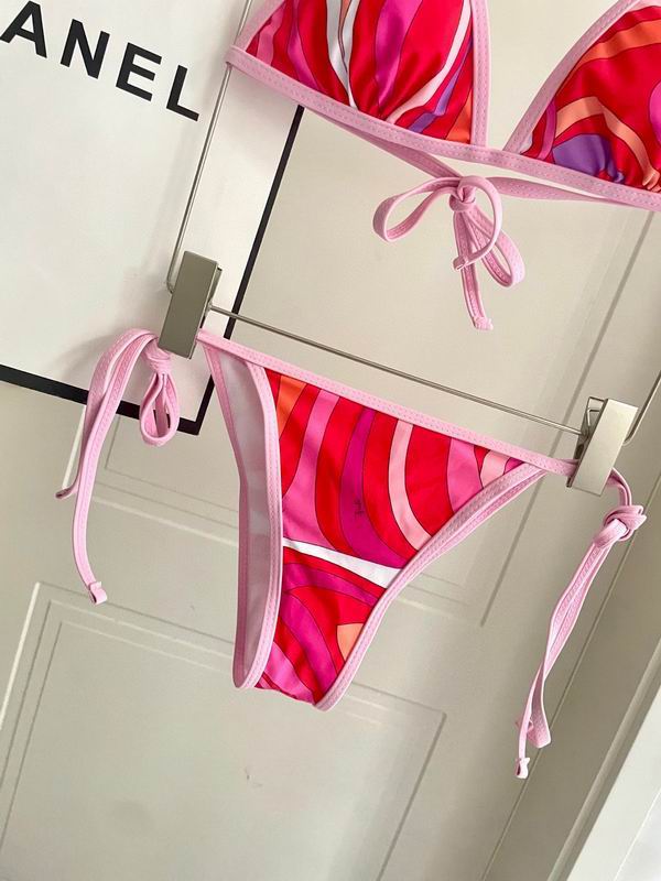 PUCCI Marmo printed two-piece swimsuit