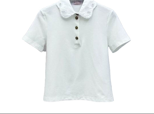 Valentino Garavani embroidered polo shirt