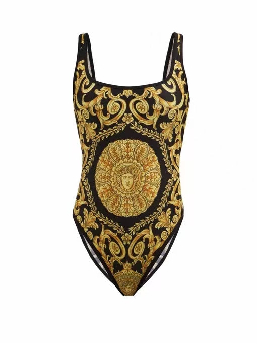 Versace Barocco One-Piece Swimsuit