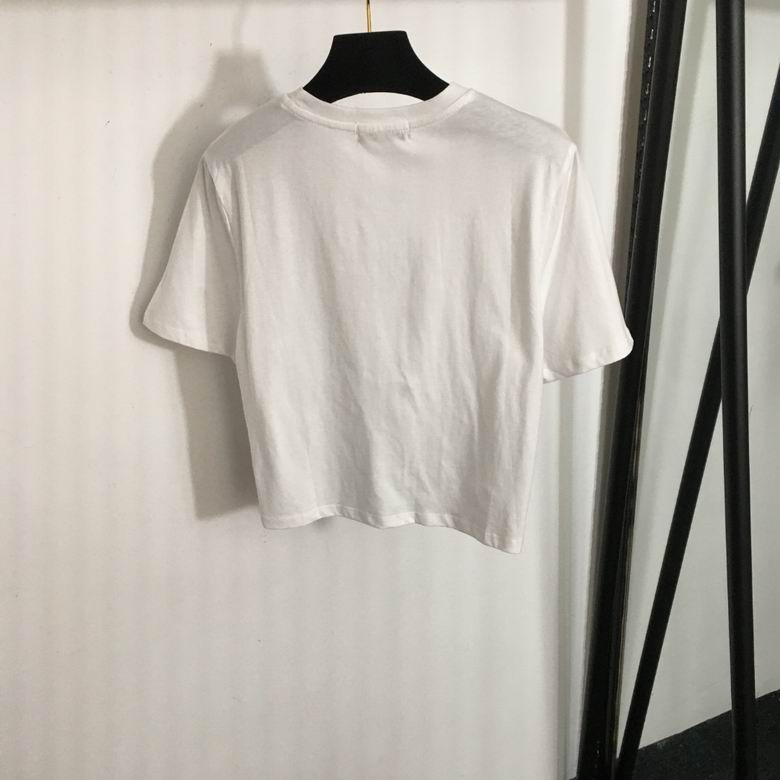 Versace Cutout Draped White Jersey Blouse