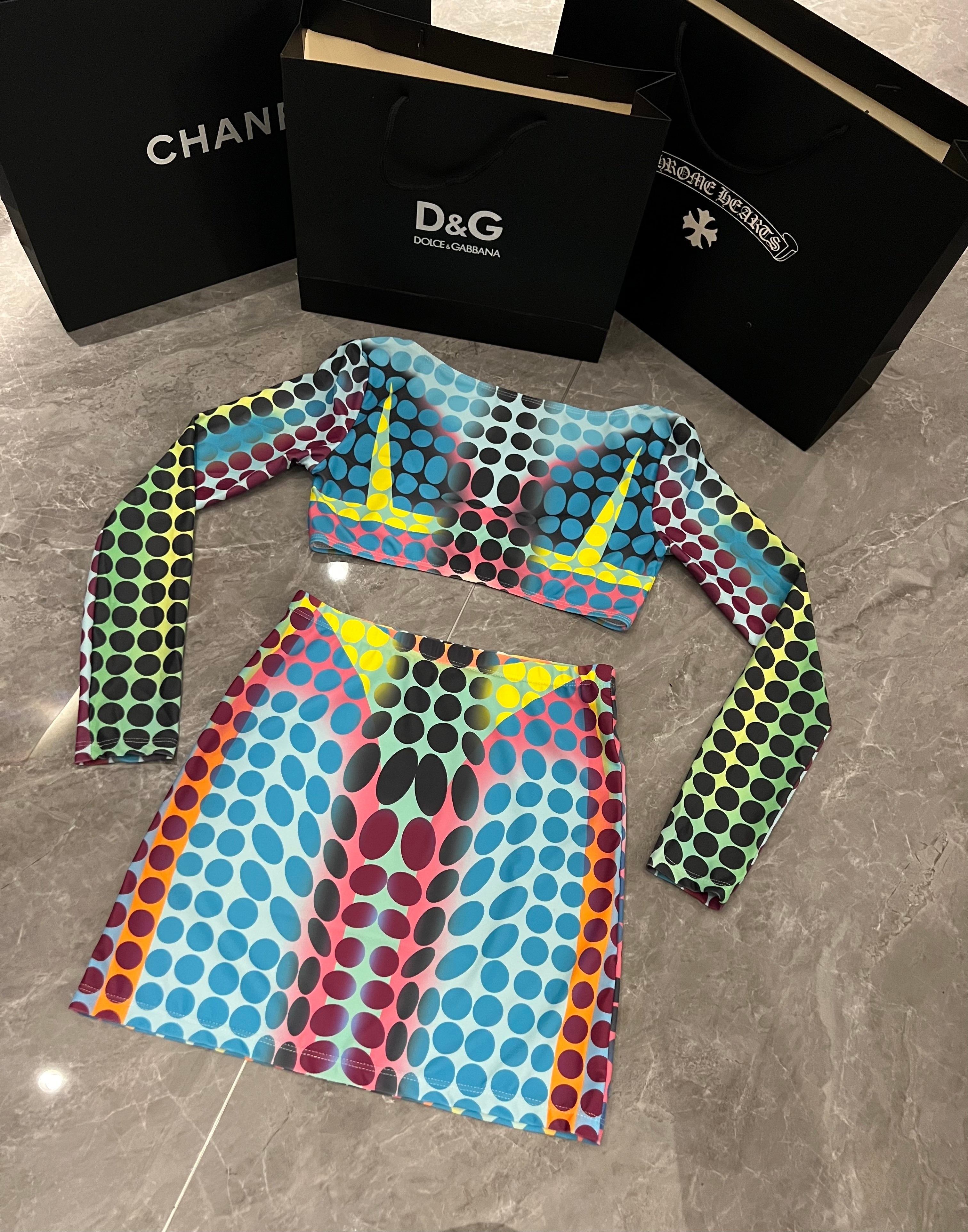 Jean Paul Gaultier Printed Dots Set