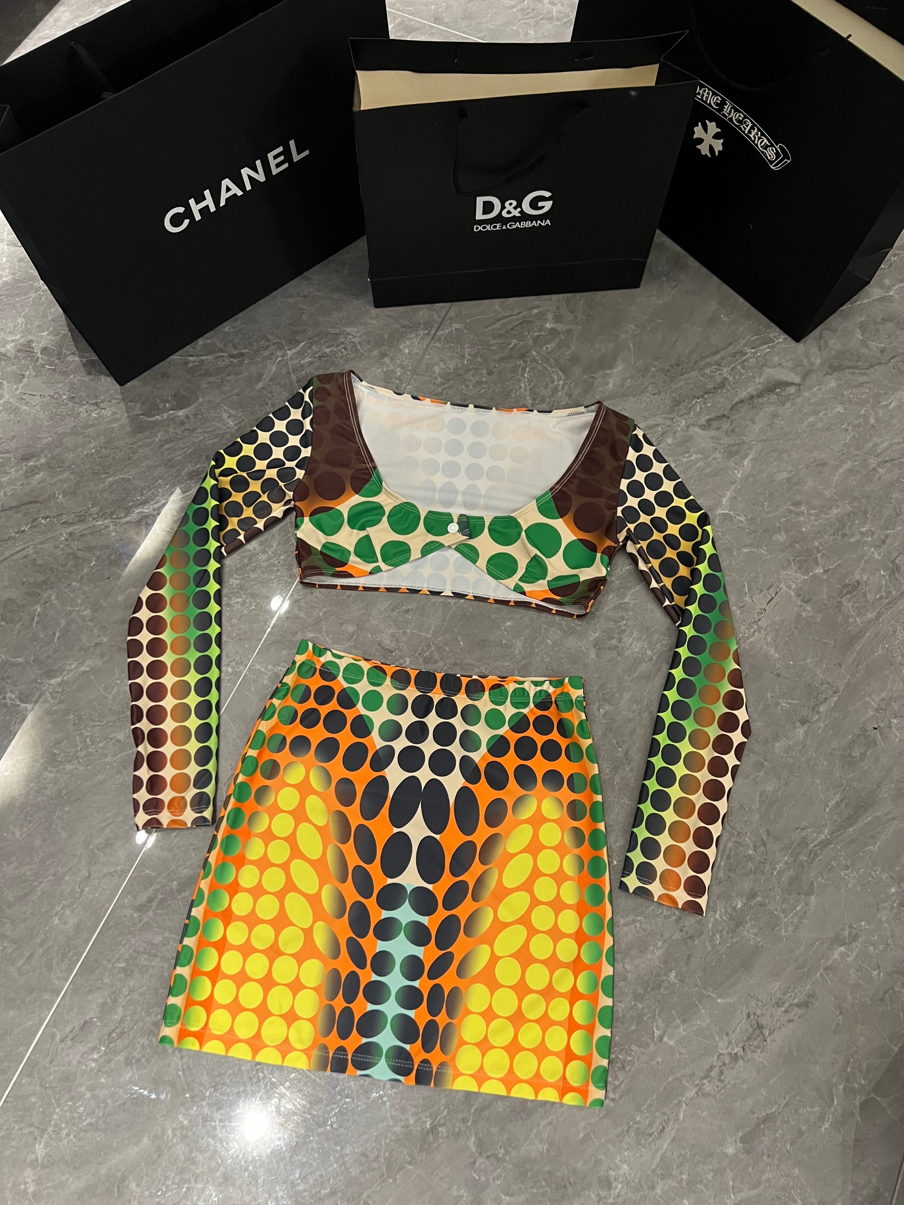 Jean Paul Gaultier Printed Dots Set