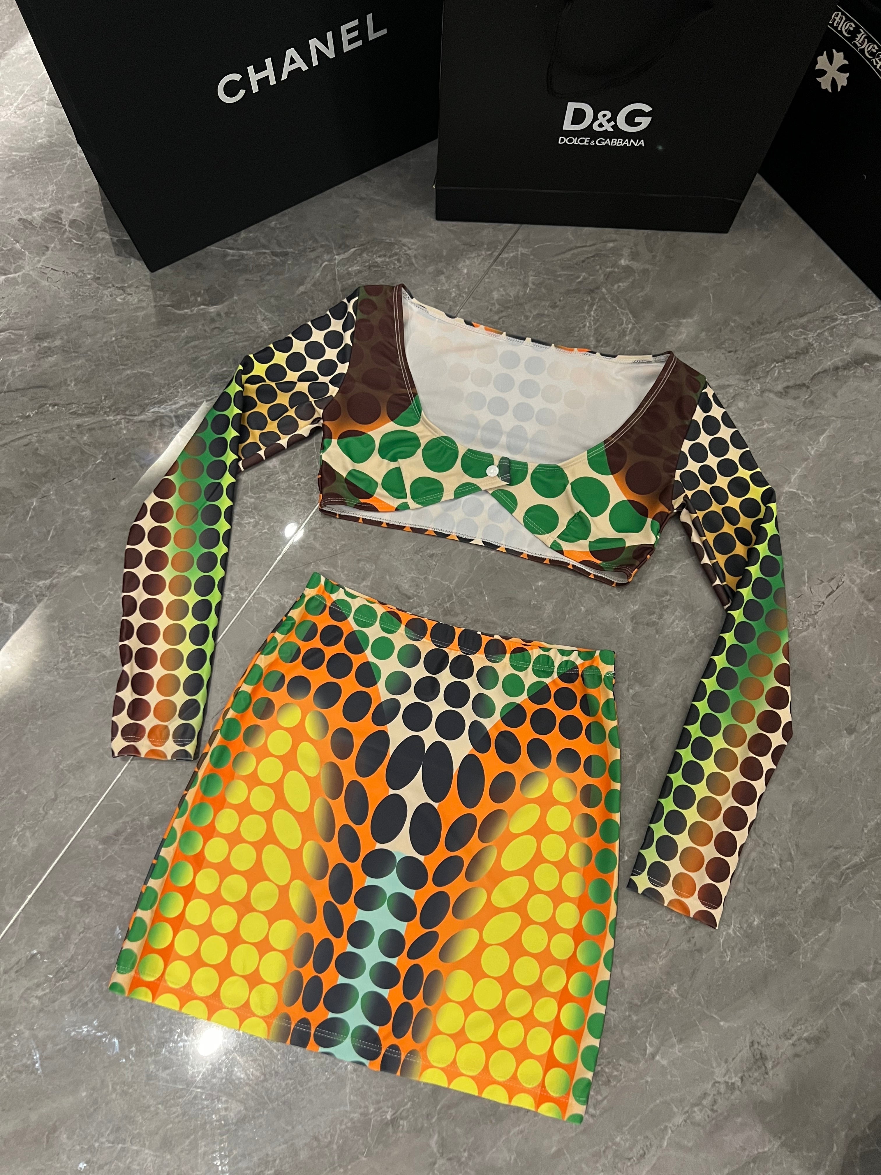 Jean Paul Gaultier Printed Dots Set