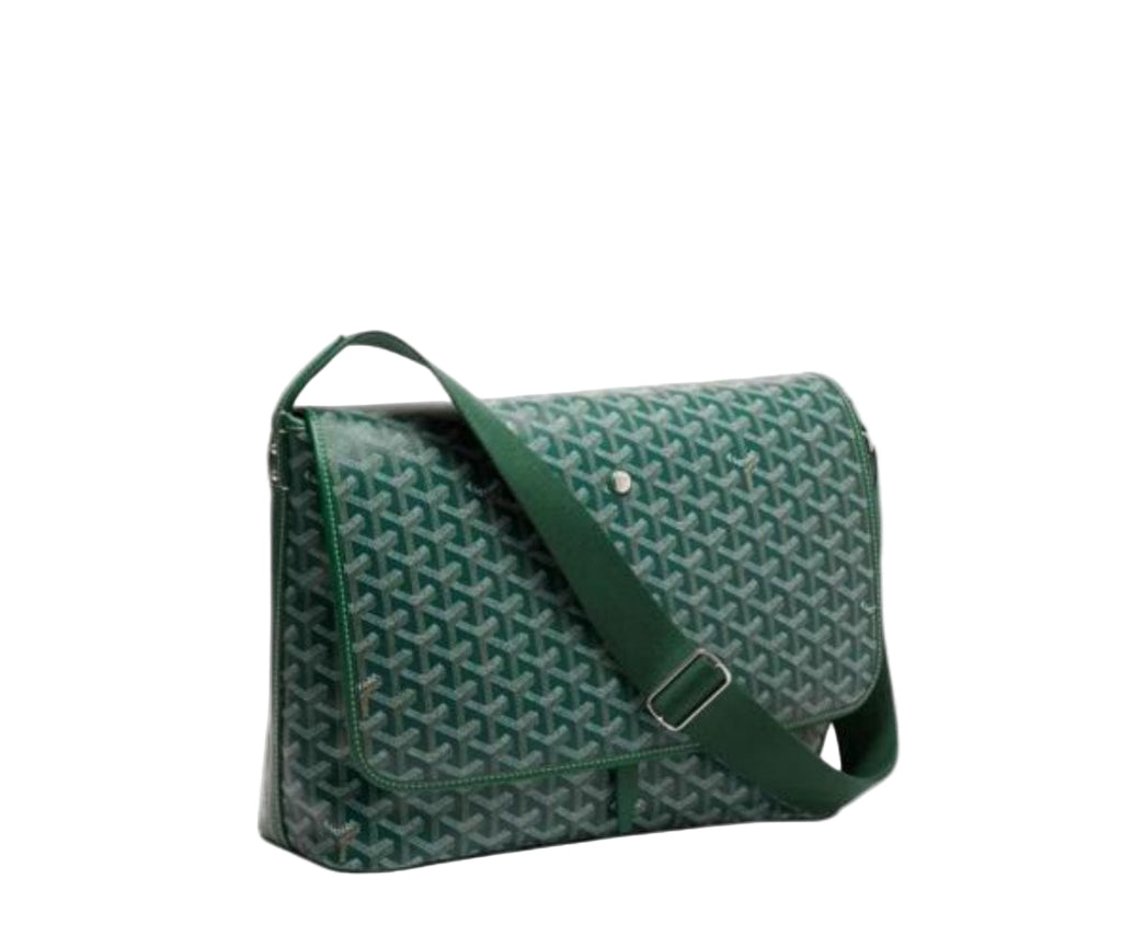 Goyard Messenger Green crossbody bag