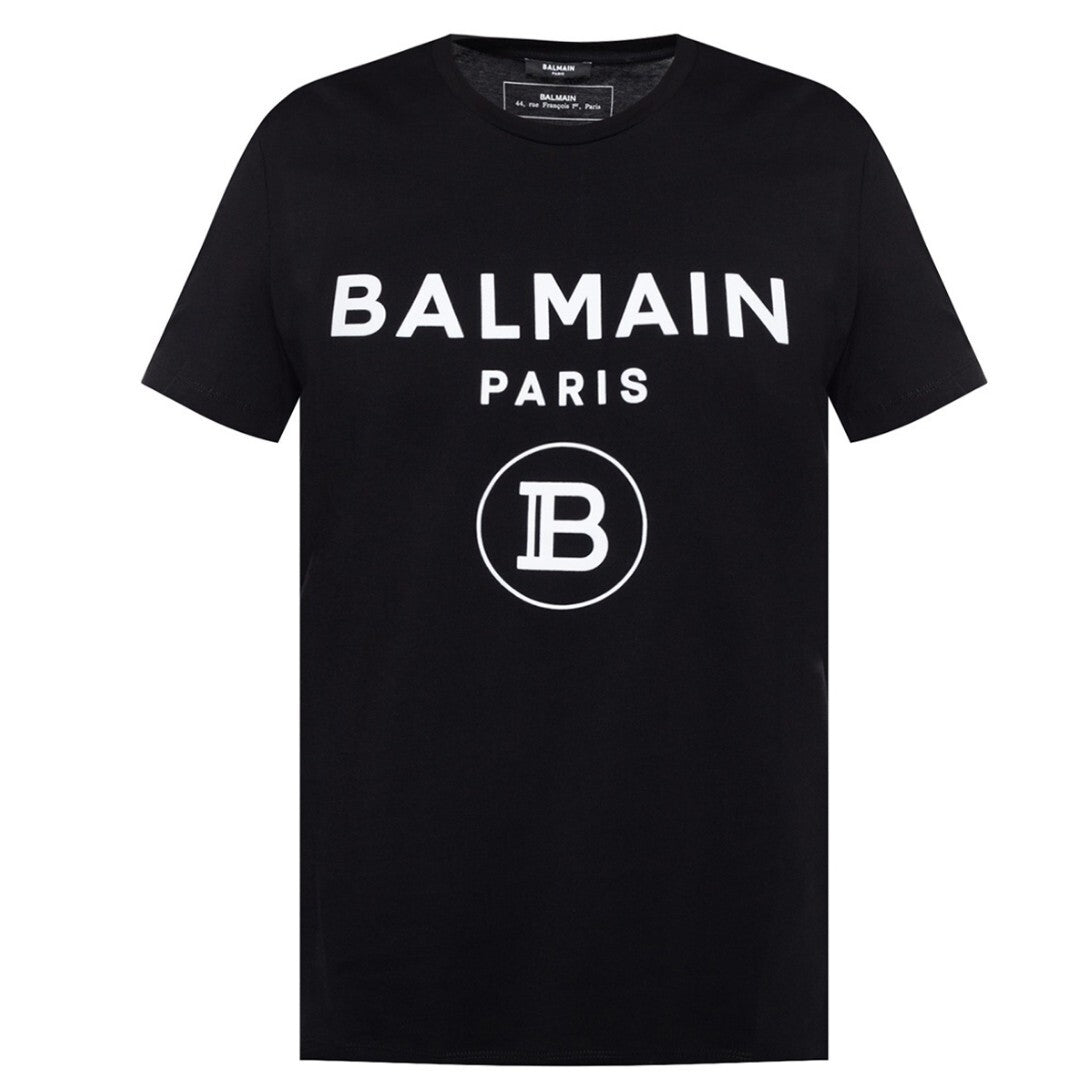 Balmain Jersey Crewneck T-Shirt (Multicolor)